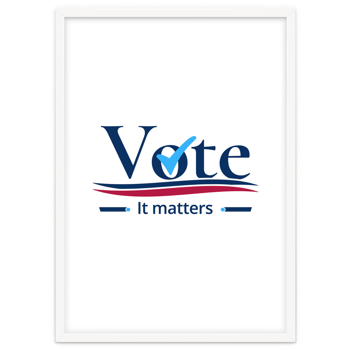 vote it matters - For elections