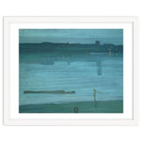 Nocturne, Blue and Silver: Chelsea, 1871 Canvas, 50,2 x 60,8 cm. thumbnail