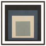 JOSEF ALBERS - HOMAGE TO THE SQUARE BEIGE GREY BLACK HIGH RESOLUTION thumbnail