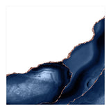 Navy & Rose Gold Agate Texture 22 (Print Only) thumbnail
