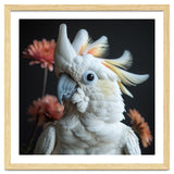 Beautiful Cockatoo Parrot With Yellow Crest thumbnail