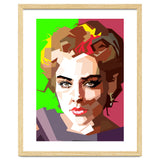 Sharon Stone Actress Movie Retro Illustration thumbnail