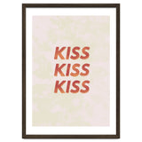Kiss Kiss Kiss Love Typography thumbnail