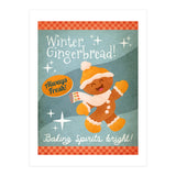 Winter Gingerbread (Print Only) thumbnail