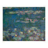Les Nympheas, green reflections-water lillies, green reflections. Canvas. Inv. 20102. (Print Only) thumbnail