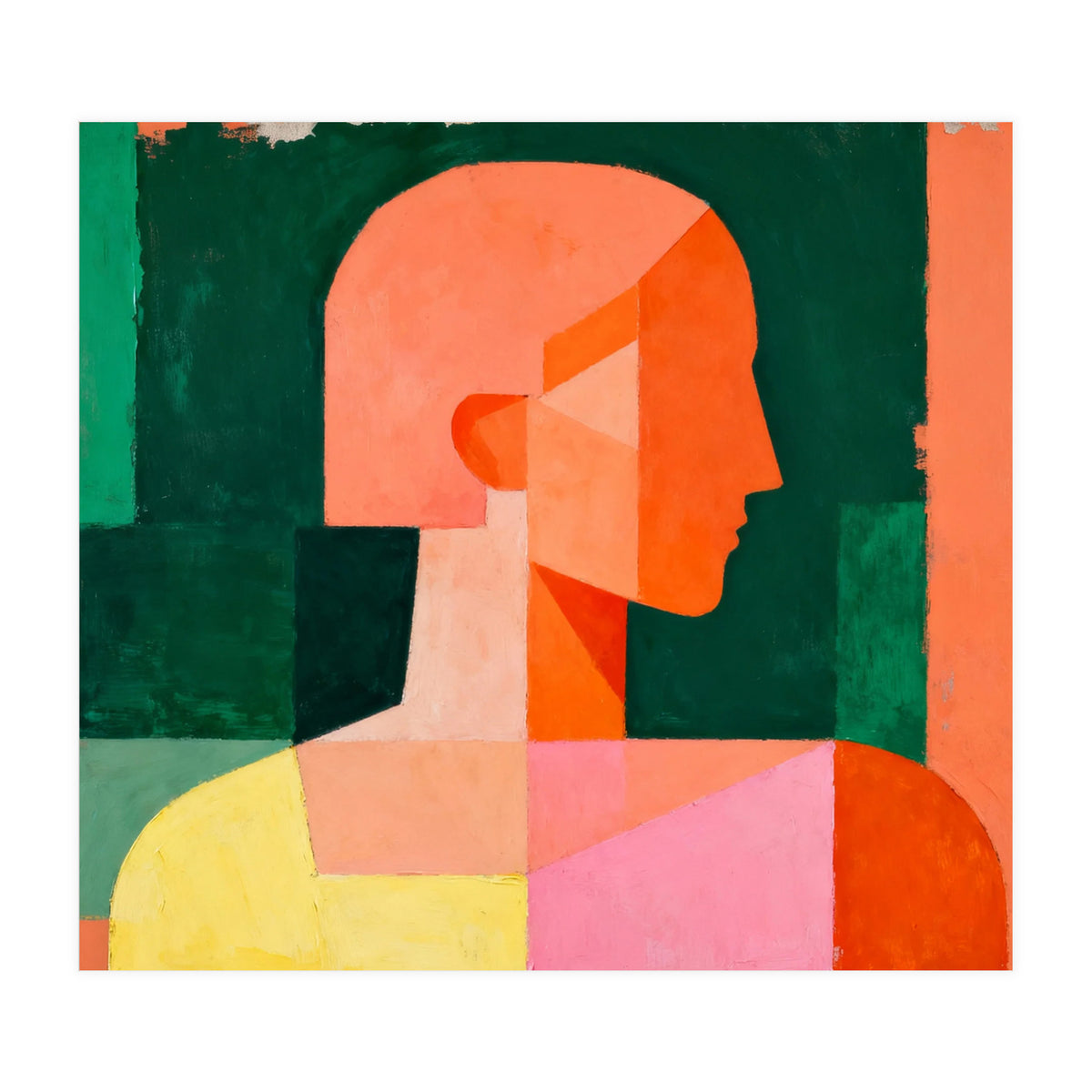 Geometric People 04 (Print Only)