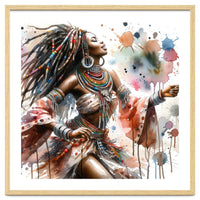 Skyward Beadwork Dancer Portrait