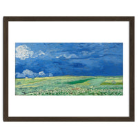 Wheatfield under Thunderclouds. Date: July 1890, Auvers-sur-Oise. Dimensions: 50.4 cm x 101.3 cm,...