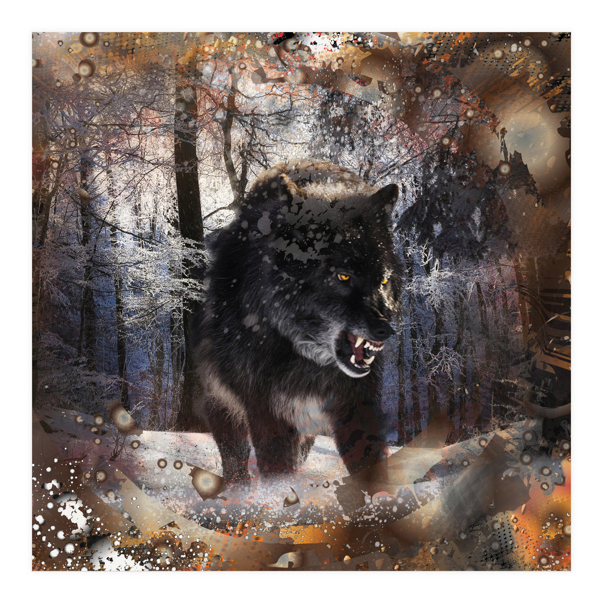 Wolf Forest (Print Only)