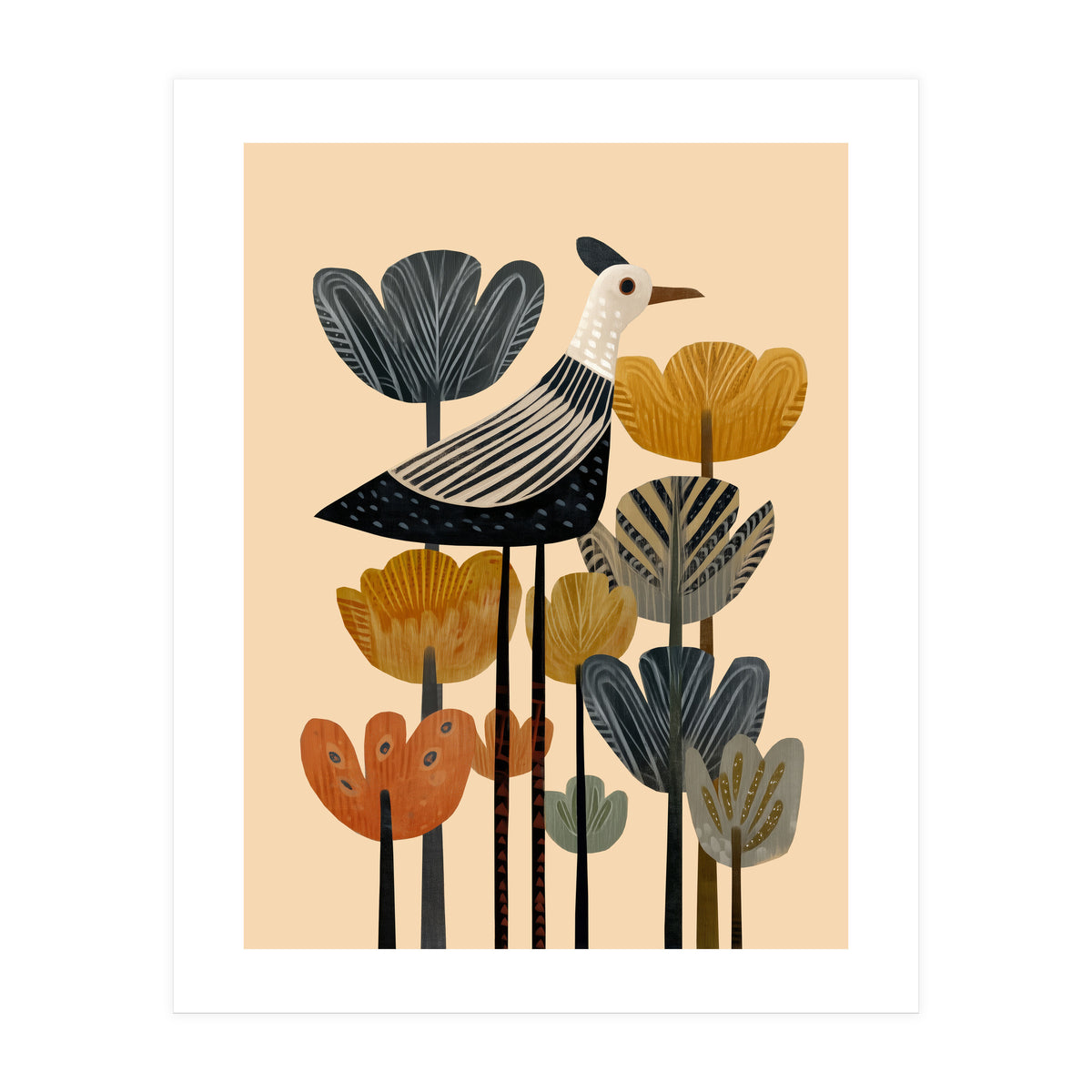 The Blooming Bird (Print Only)