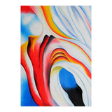 Georgia O’Keeffe – Music, Pink and Blue (1918) | Abstract Modernist Harmony of Color and Emotion (Print Only) thumbnail