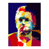 Eric Clapton English Blues Guitarist And Singer Pop Art WPAP (Print Only) thumbnail