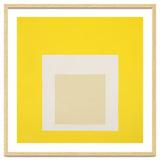 JOSEF ALBERS - HOMAGE TO THE SQUARE YELLOW WHITE thumbnail