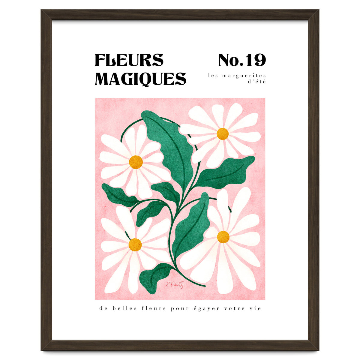 Magical Flowers No.19 Summer Daisies