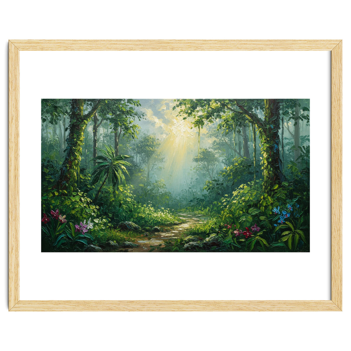 Sunlight in the Sacred Grove