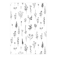 Wildflowers Minimalist Pattern (Print Only)