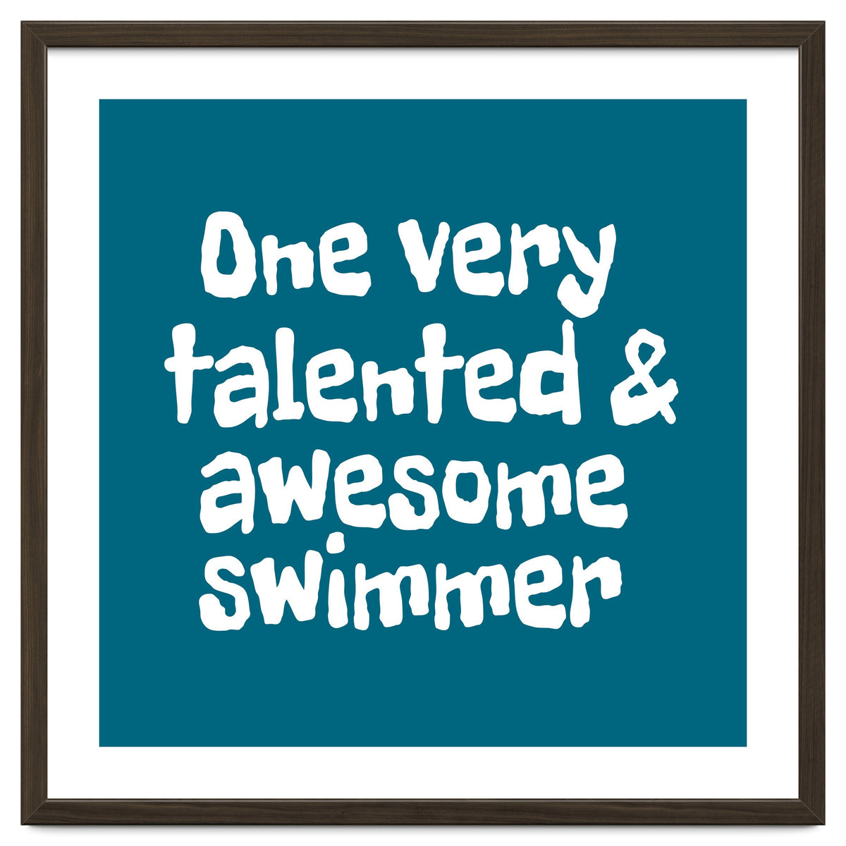 One very talented and awesome swimmer