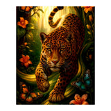 Leopard in Retro Contemporary Aesthetics (Print Only) thumbnail