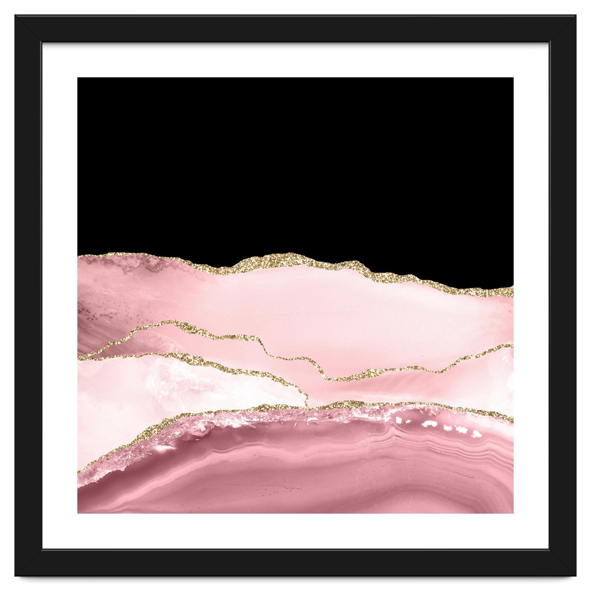 Blush & Gold Agate Texture 02