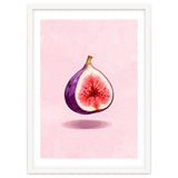 Fresh Figs, Watercolor Fruit, Mediterranean Still Life thumbnail