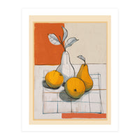 Modern Pear Still Life (Print Only)