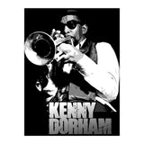 Kenny Dorham Jazz Trumpeter in Grayscale (Print Only) thumbnail