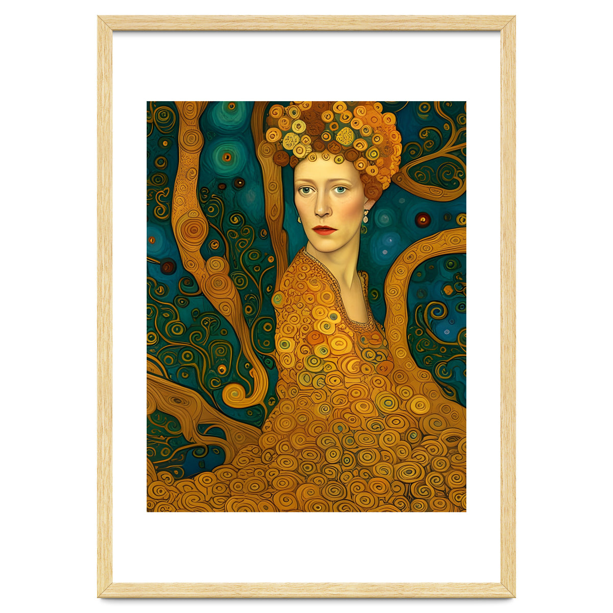Artificial Masterworks - Klimt van Gogh