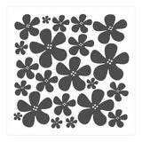 Grey Flowers Pattern (Print Only) thumbnail
