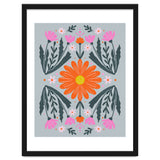 Orange Flower with pink buds thumbnail