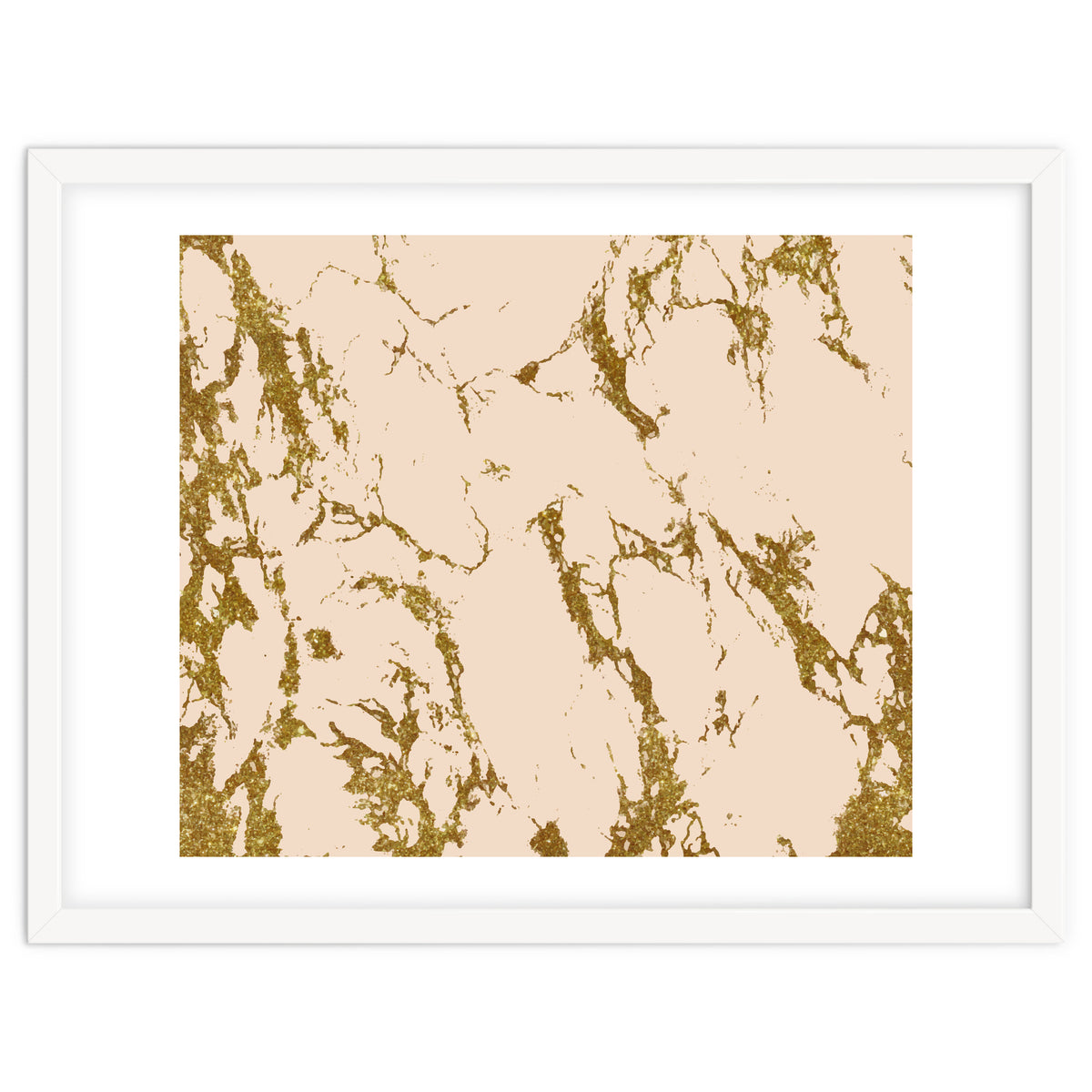 Blush & Gold Marble #society6 #decor #buyart