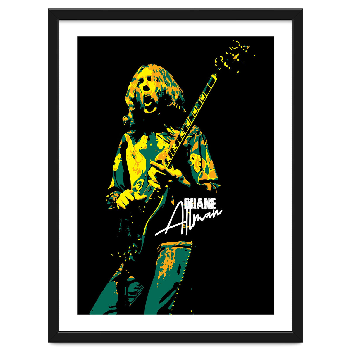 Duane Allman American Rock and Blues Guitarist 2