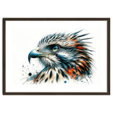 Vibrant Eagle Close Up Portrait thumbnail