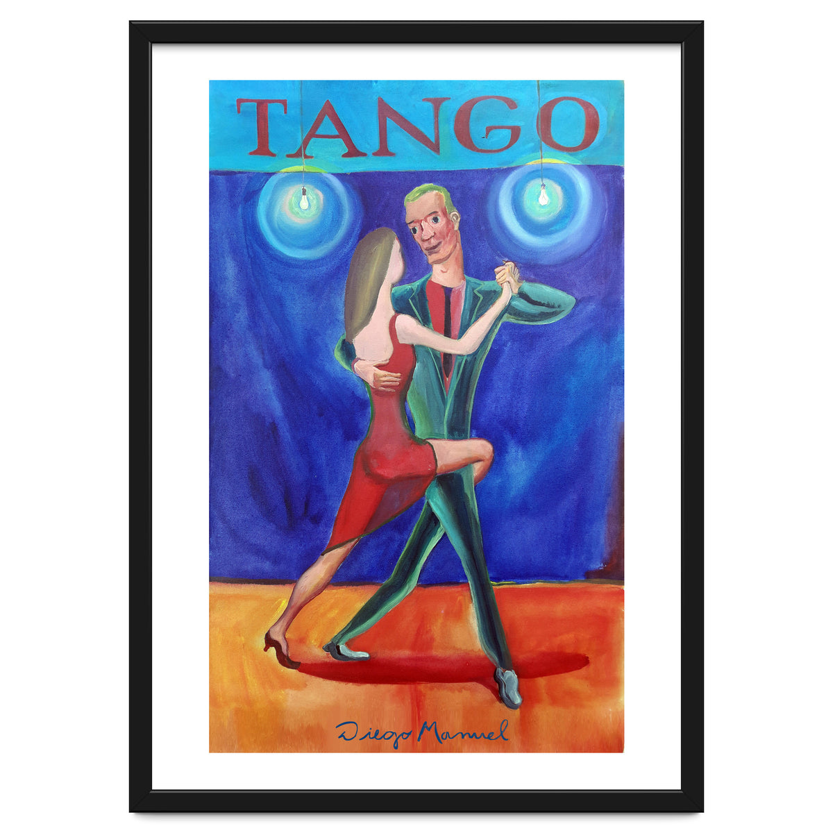 Afiche De Tango