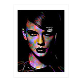 Taylor Swift Colorful Art 4 (Print Only) thumbnail