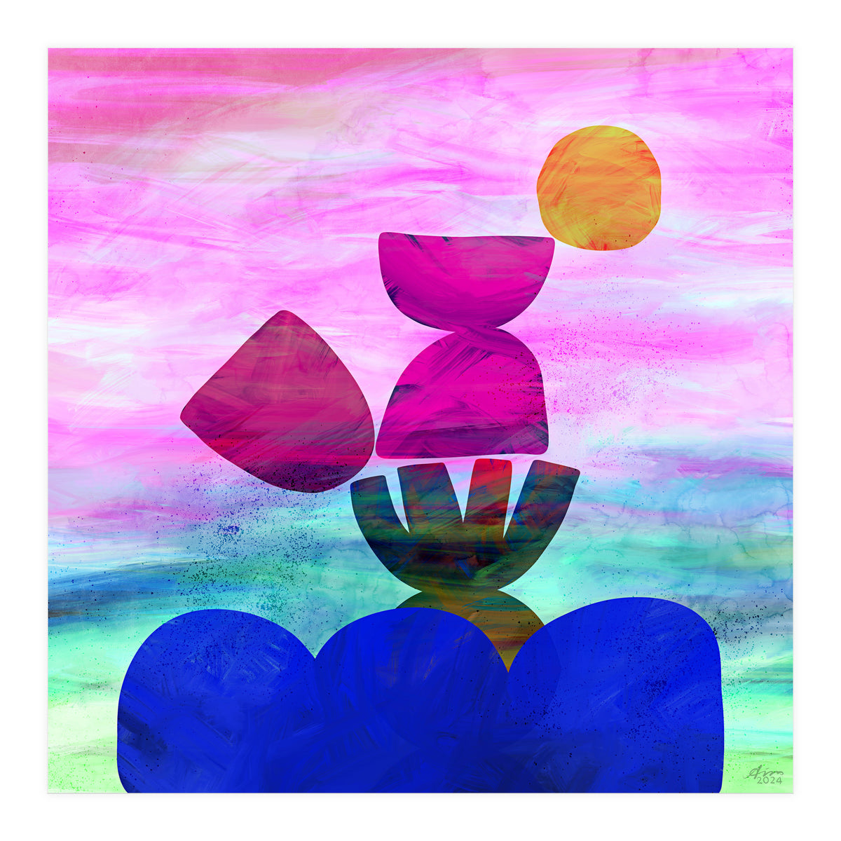 Balance (pink) (Print Only)