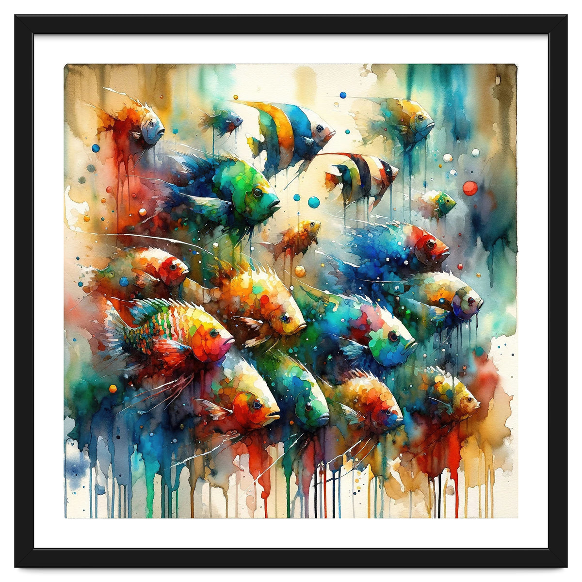 Colorful Aquarium Fish