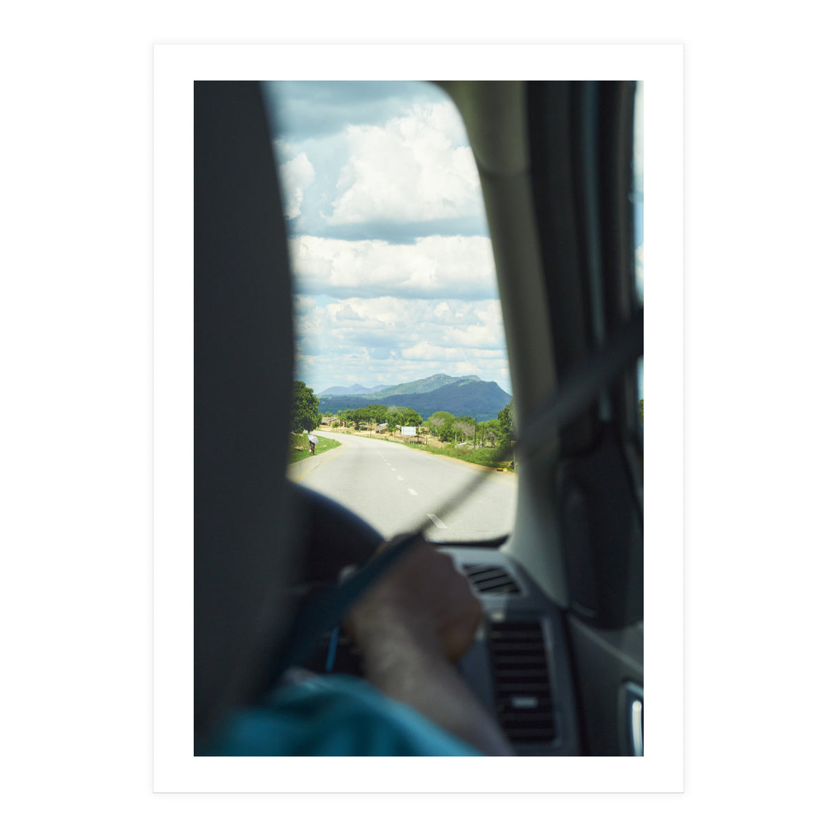 Driving Through Mozambique (Print Only)
