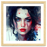 Watercolor Modern Snow White