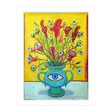 Flores Con Ojos Y Bocas (Print Only) thumbnail