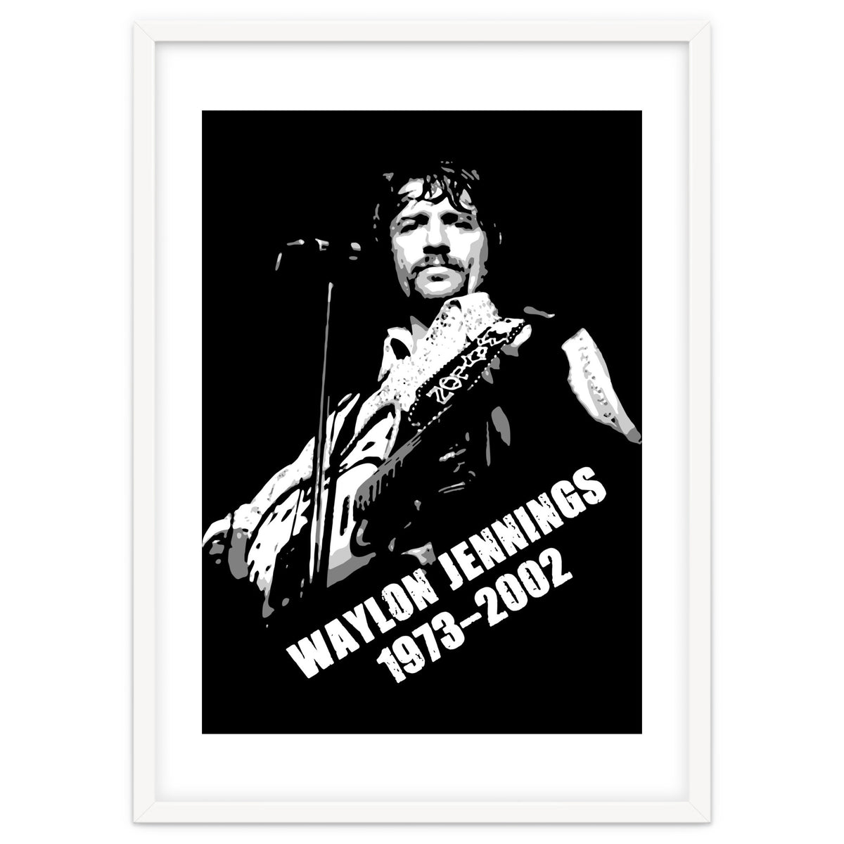 Waylon Jennings American Musician Legend
