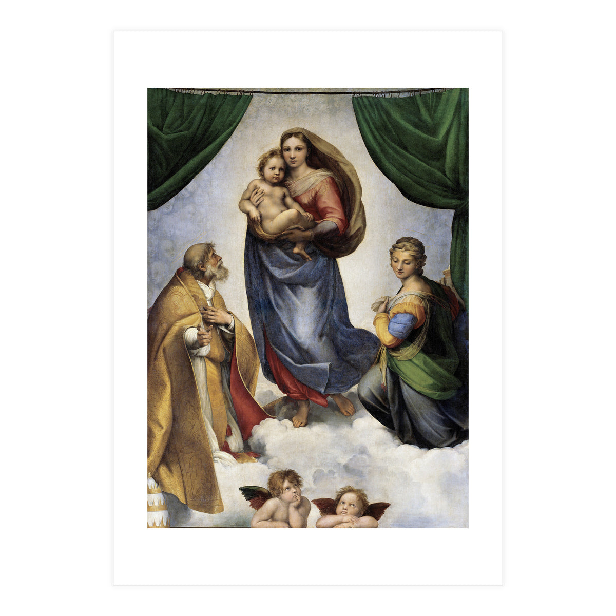 Raphael – Disputation of the Holy Sacrament (ca. 1509–1510) | Iconic High Renaissance Masterpiece (Print Only)