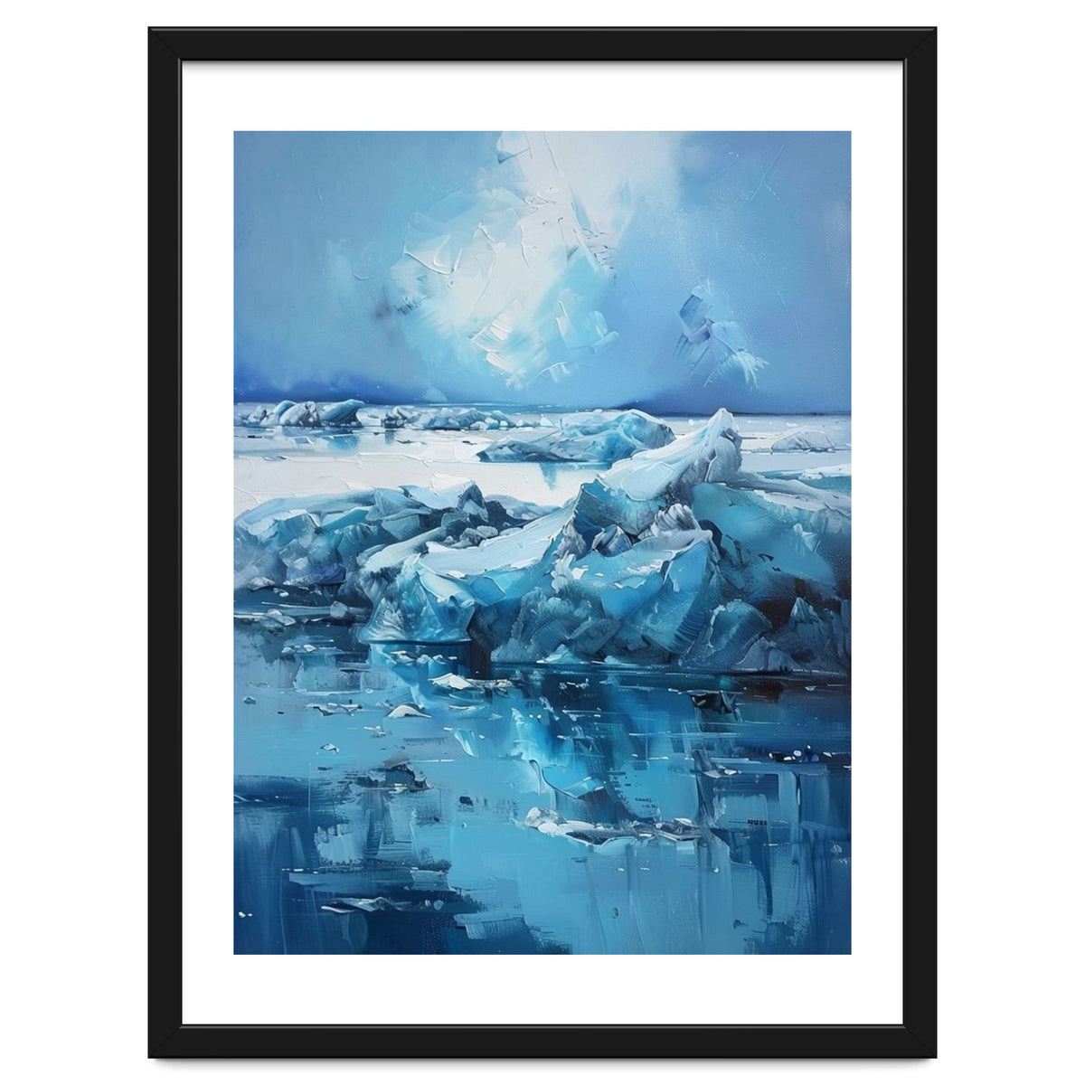 The Silent Fracture of Cerulean Giants
