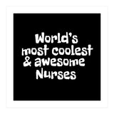 World's most coolest and awesome nurses (Print Only) thumbnail