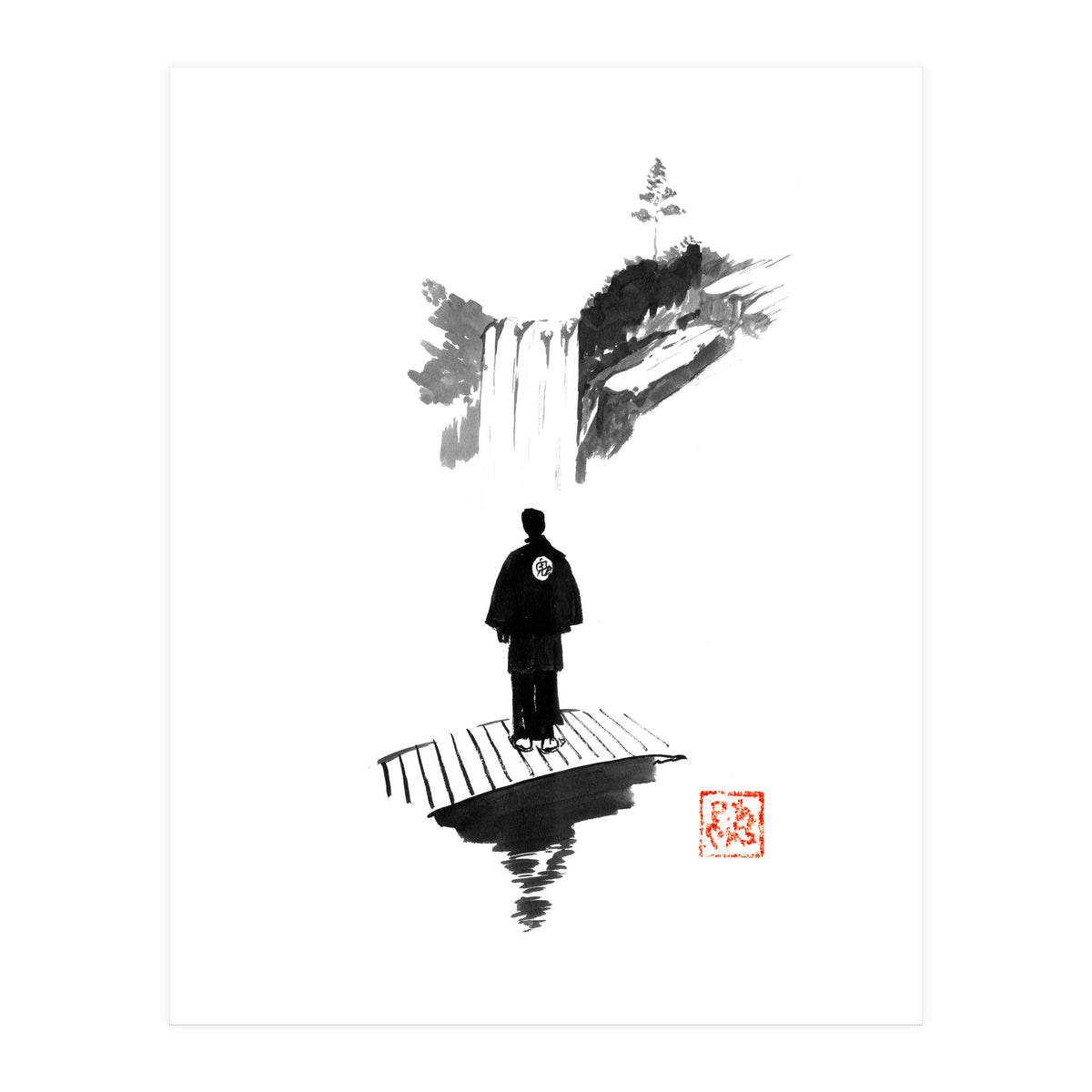 Yakuza Meditation (Print Only)