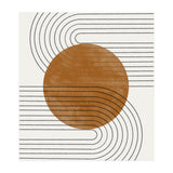 BROWN MINIMALIST MOON (Print Only) thumbnail