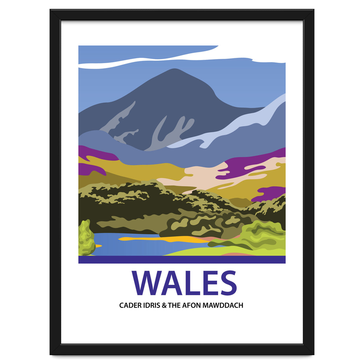 Wales Cader Idris And The Afon Mawddach