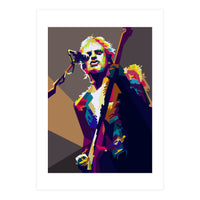 Sting The Police Pop Art WPAP (Print Only)