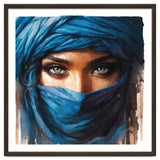 Blue Eyes Tuareg Woman Portrait thumbnail