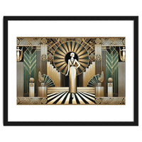 Golden Twenties Flair In Art Deco