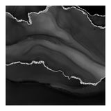 Black & Silver Agate Texture 01  (Print Only) thumbnail